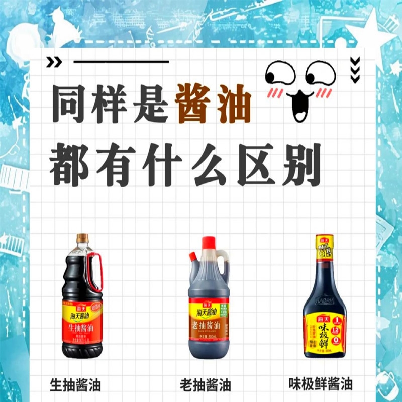 6种常见酱油的区别与挑选指南