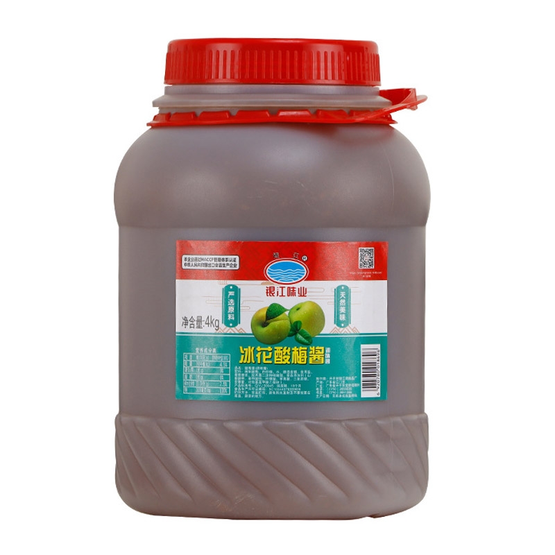 Ice Flower Sour Plum Sauce 4kg Barrel Co